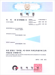 특허 제 10-0766295호